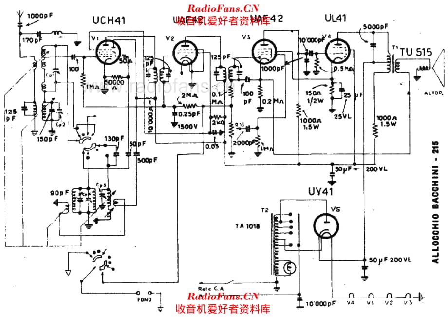 Allocchio Bacchini 215_2 电路原理图.pdf_第1页