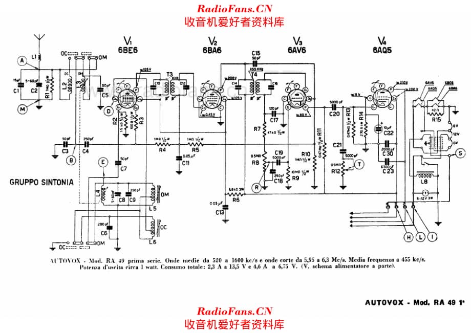 Autovox RA49 I 电路原理图.pdf_第1页