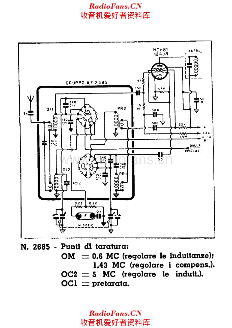 Geloso 2685 RF unit 电路原理图.pdf_第1页