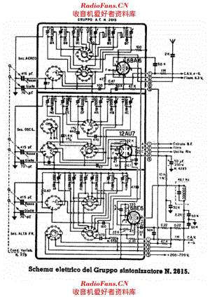 Geloso 2615 RF Unit 电路原理图.pdf