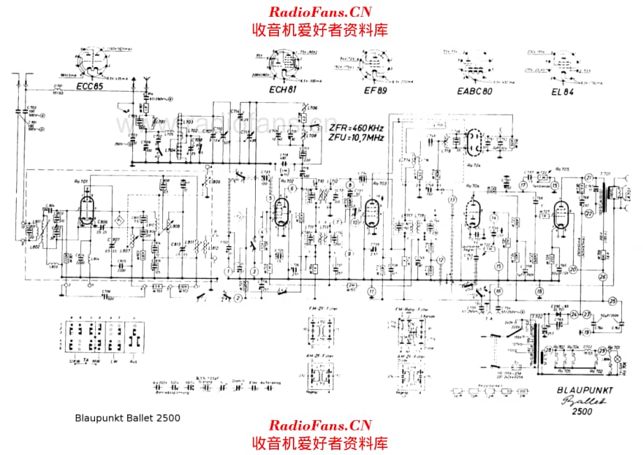 Blaupunkt Ballett 2500 电路原理图.pdf_第1页