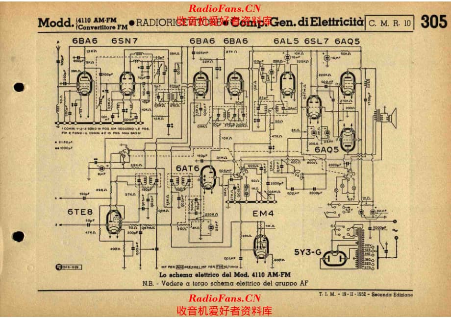 CGE 4110 AM-FM-1 电路原理图.pdf_第1页