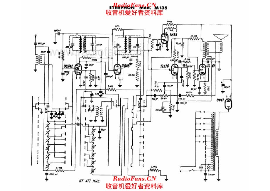 Eterphon M135 电路原理图.pdf_第1页