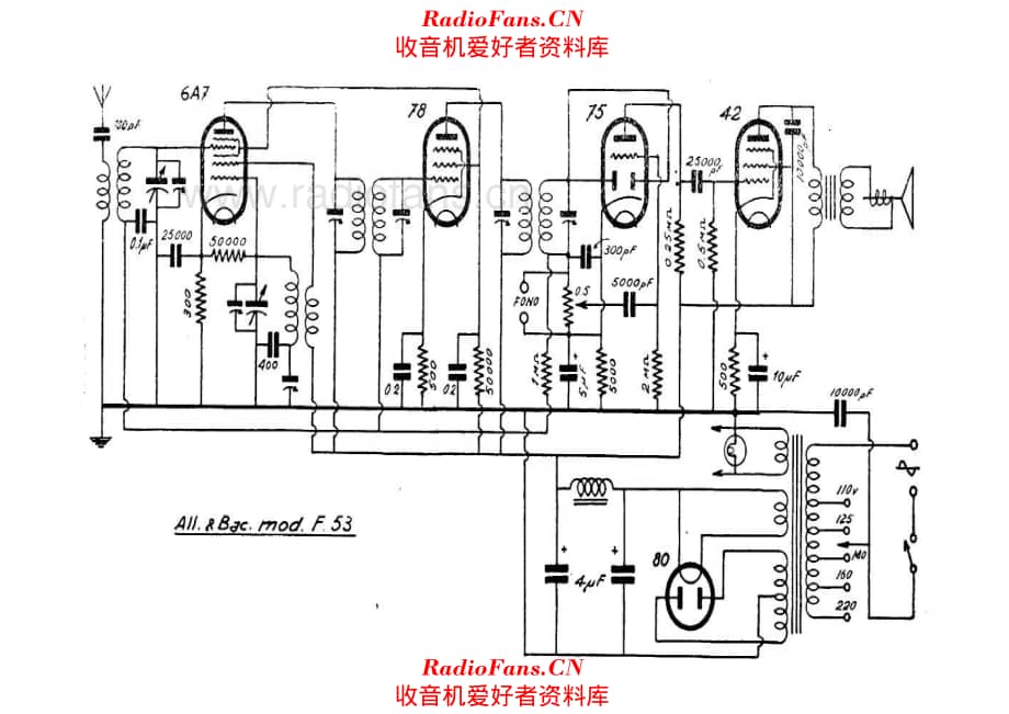 Allocchio Bacchini F53_2 电路原理图.pdf_第1页