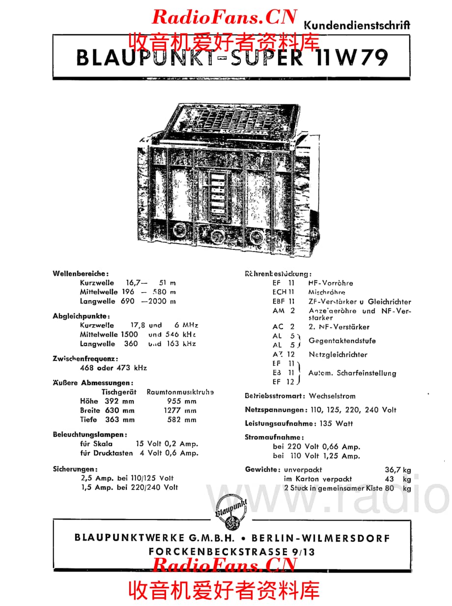 Blaupunkt 11W79 电路原理图.pdf_第3页