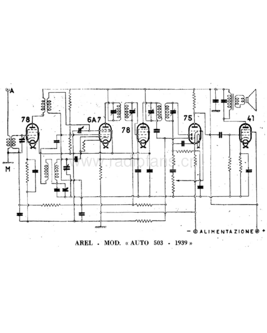 AREL Auto 503 电路原理图.pdf_第1页