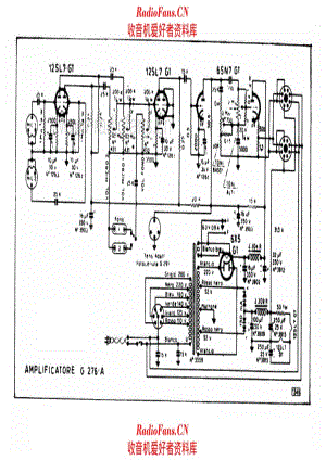 Geloso G276A Amplifier 电路原理图.pdf
