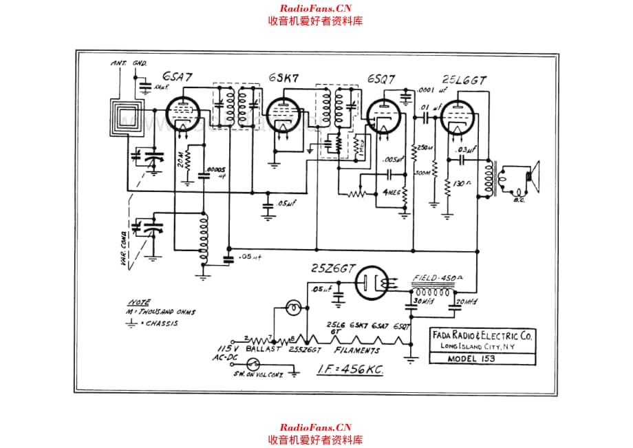 Fada 153 电路原理图.pdf_第1页