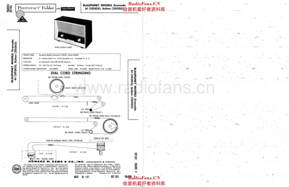 Blaupunkt Granada 61 20303 Sultan 20203 电路原理图.pdf_第1页