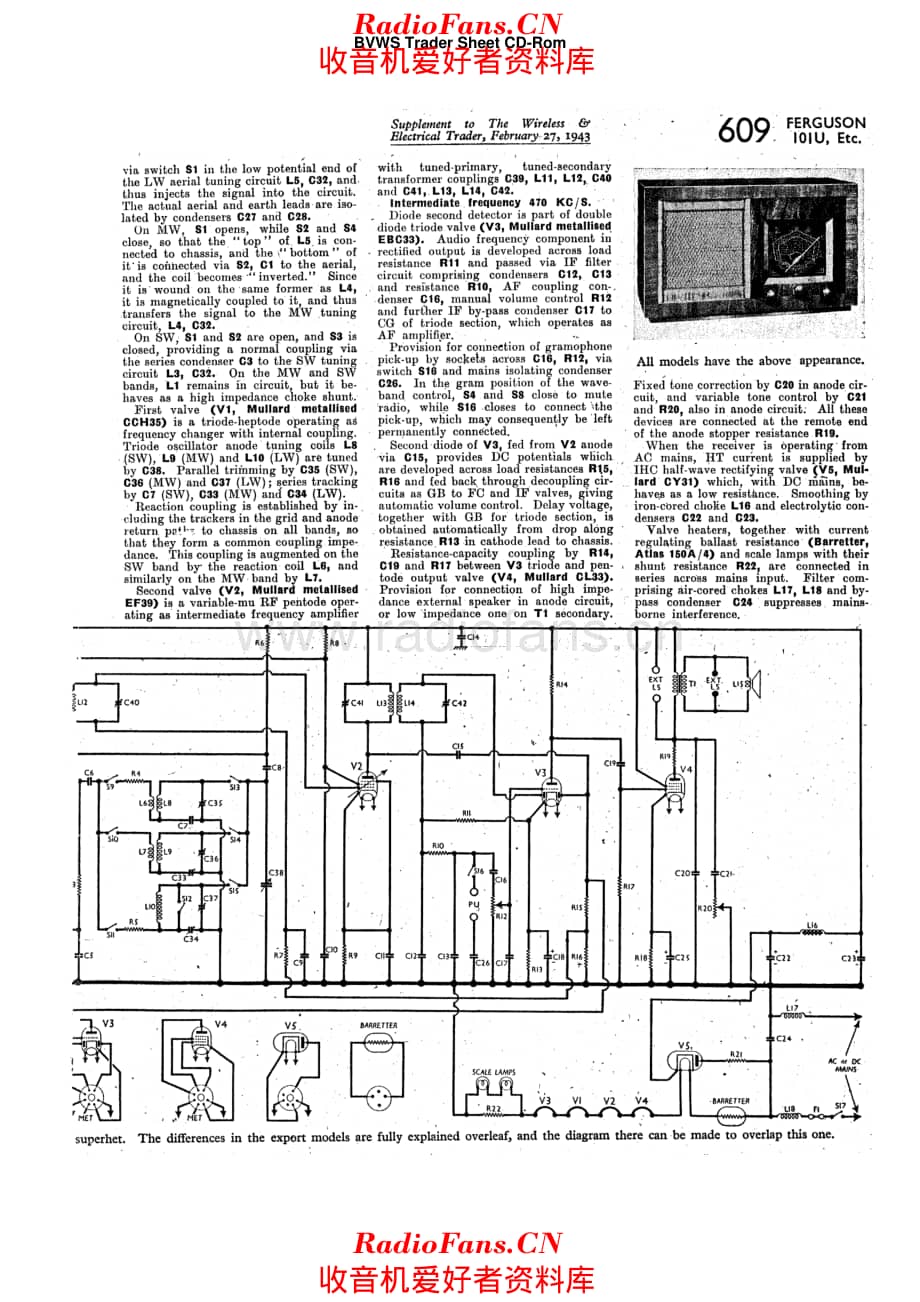 Ferguson 101U 电路原理图.pdf_第2页