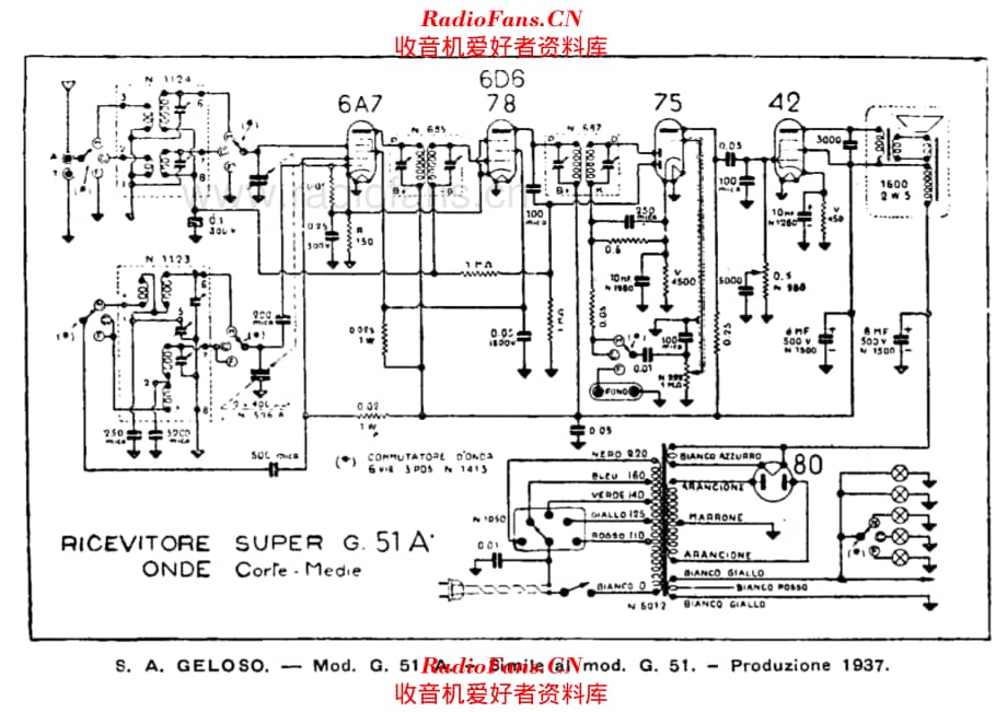 Geloso Super G51A 电路原理图.pdf_第1页