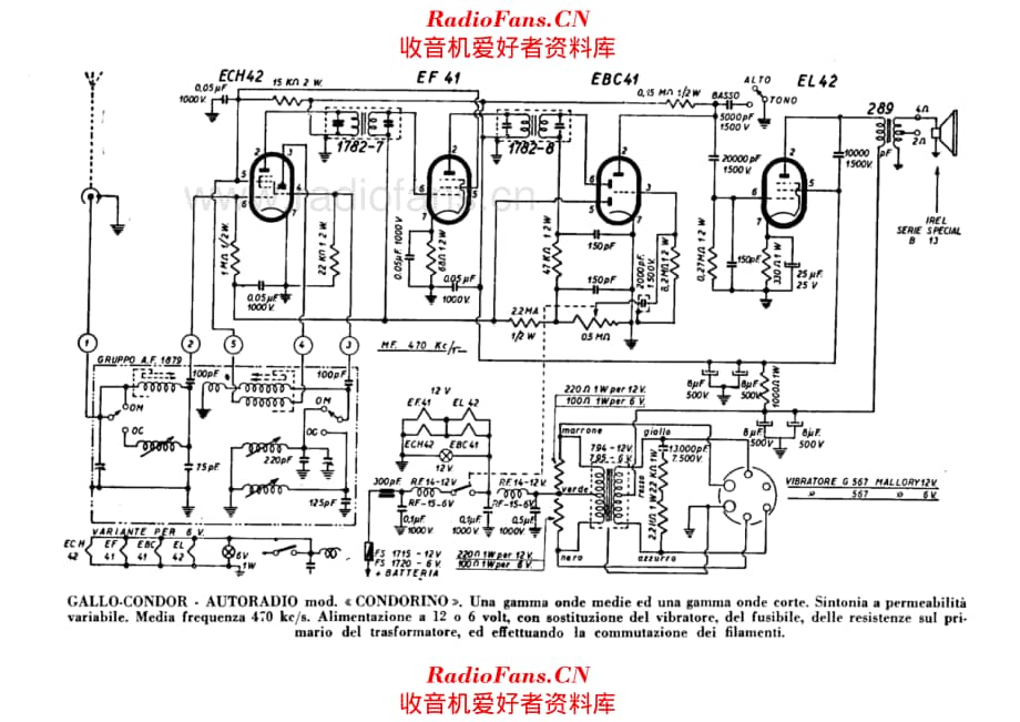 Gallo Condor car radio Condorino 电路原理图.pdf_第1页