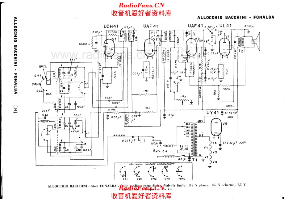 Allocchio Bacchini Fonalba 电路原理图.pdf_第1页