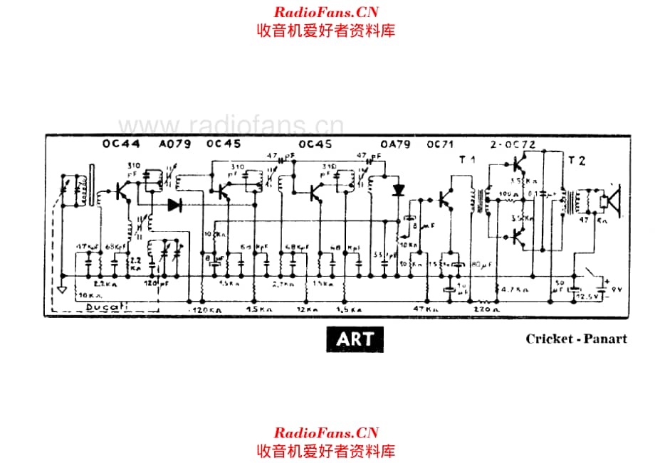 ART Panart Cricket 电路原理图.pdf_第1页