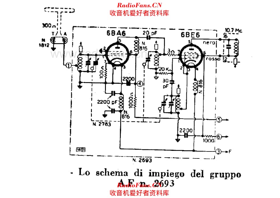 Geloso 2693 RF Unit 电路原理图.pdf_第1页