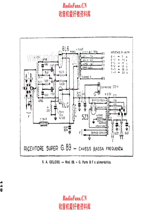 Geloso AF and power supply units 电路原理图.pdf
