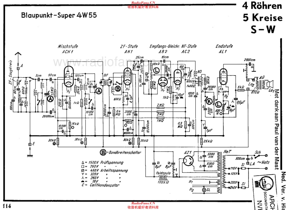 Blaupunkt 4W55 电路原理图.pdf_第1页