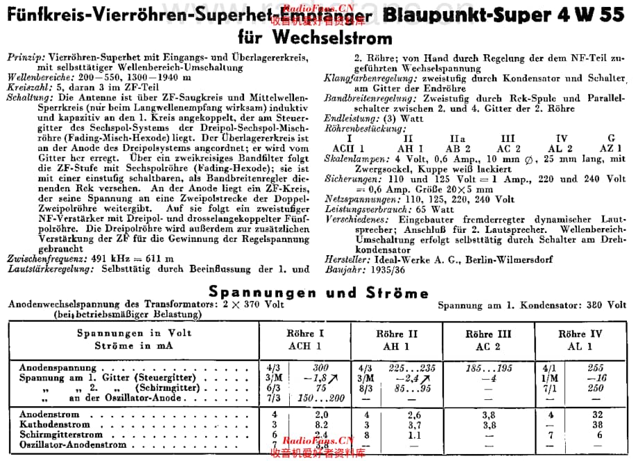 Blaupunkt 4W55 电路原理图.pdf_第2页