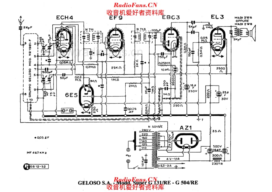 Geloso Super G131RE G504RE 电路原理图.pdf_第1页