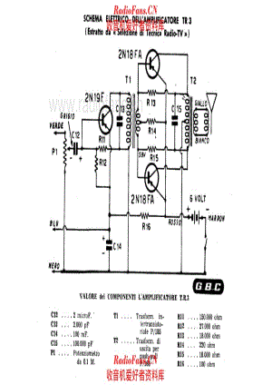 GBC TR3 Amplifier 电路原理图.pdf