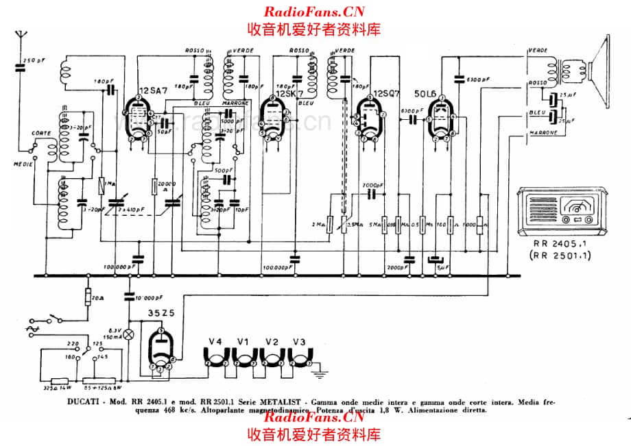 Ducati RR2405-1 RR2501-1 电路原理图.pdf_第1页