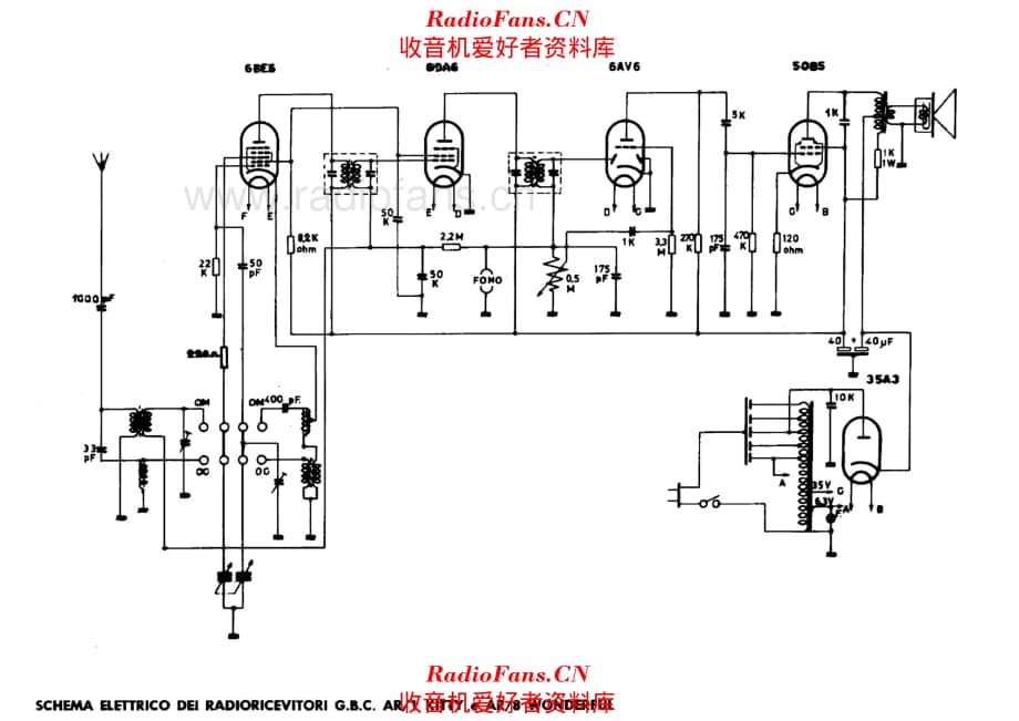 GBC AR-1A Kitty AR-8A Wonderful alternate 电路原理图.pdf_第1页