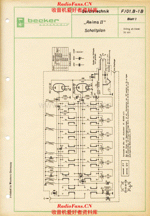 Becker_Reims_II-Schematic 电路原理图.pdf