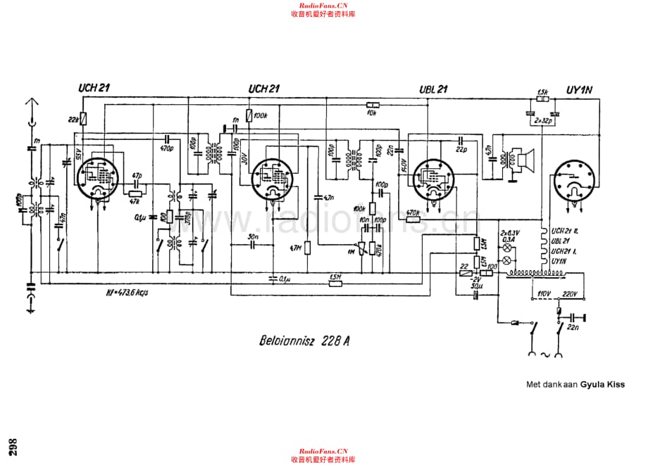 Beloiannisz 228A 电路原理图.pdf_第1页