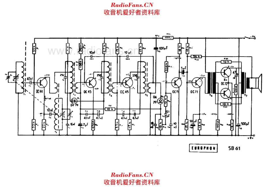 Europhon SB61 电路原理图.pdf_第1页