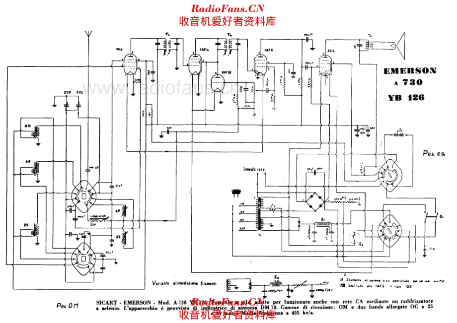 Emerson A730 YB126 电路原理图.pdf_第1页