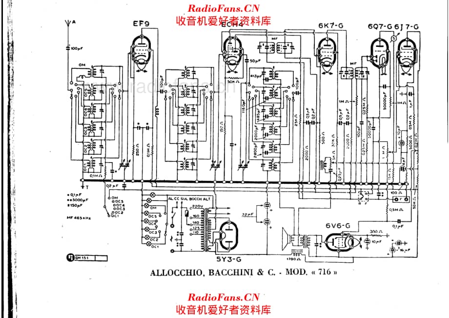 Allocchio Bacchini 716 电路原理图.pdf_第1页