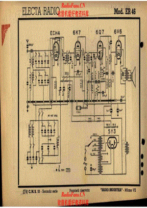 Electa Radio ER46 alternate 电路原理图.pdf