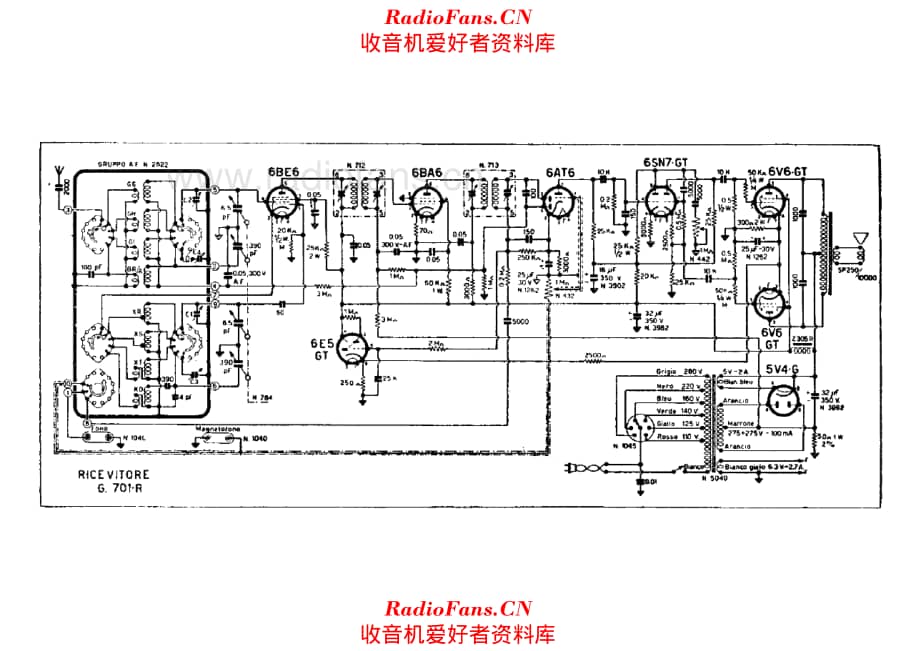 Geloso G701R 电路原理图.pdf_第1页