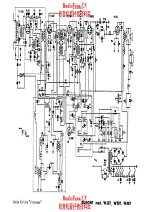 Dumont W287 W587 W667 电路原理图.pdf
