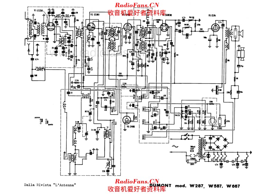 Dumont W287 W587 W667 电路原理图.pdf_第1页