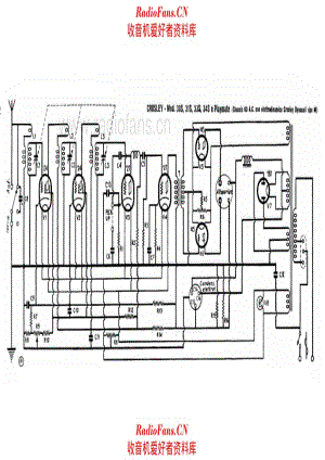 Crosley 30S 31S 33S 34S Playmate 电路原理图.pdf