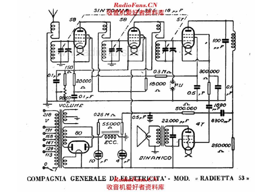 CGE Radietta 53 电路原理图.pdf_第1页