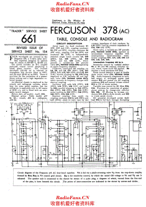 Ferguson 378A 电路原理图.pdf