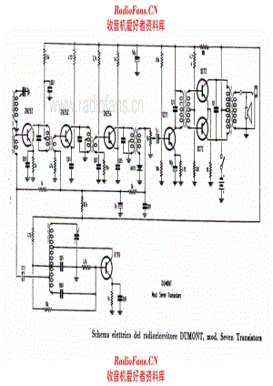 Dumont Seven Transistor 电路原理图.pdf
