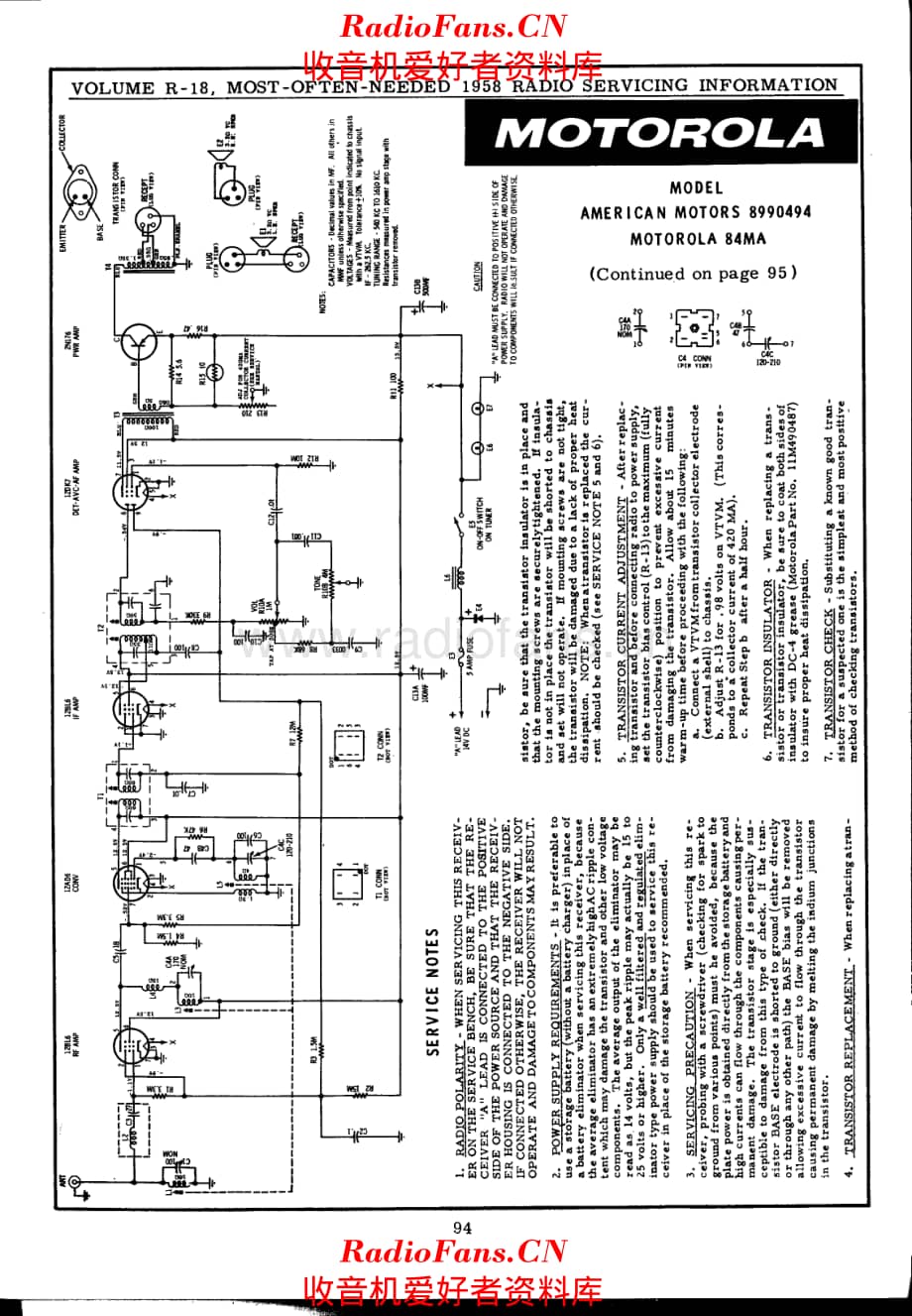 American Motors 8990494 电路原理图.pdf_第1页