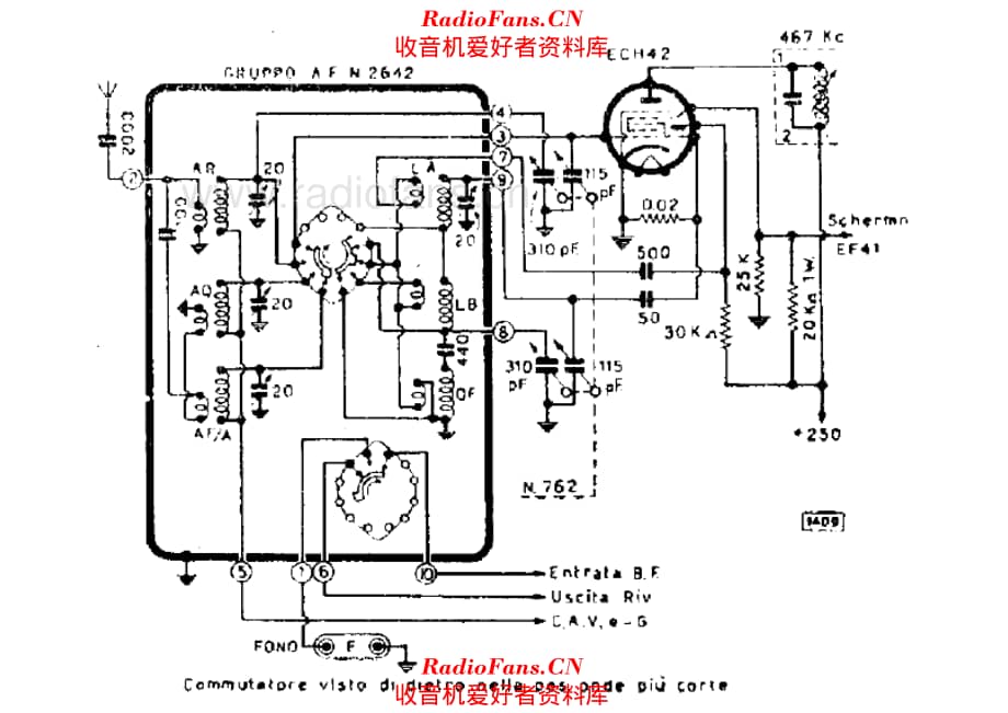 Geloso 2642 RF unit 电路原理图.pdf_第1页