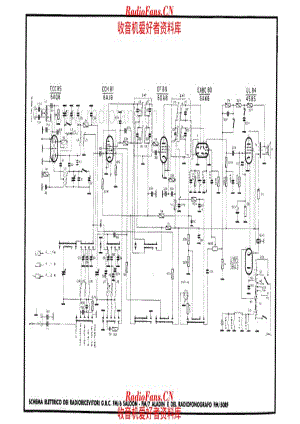 GBC FM-6 Saloon FM-7 Aladin FM-50RF Radiofonografo 电路原理图.pdf