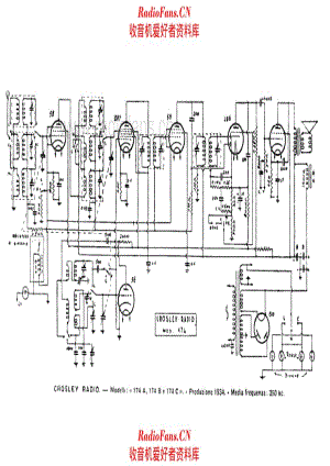 Crosley 174ABC alternate 电路原理图.pdf