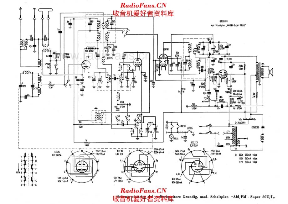 Grundig 80U-J 电路原理图.pdf_第1页