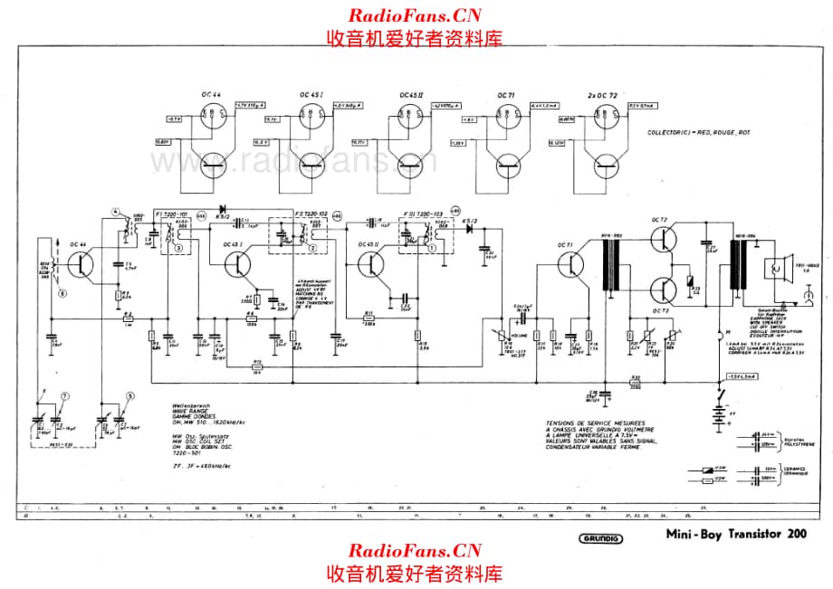 Grundig Mini Boy Transistor 200 电路原理图.pdf_第1页