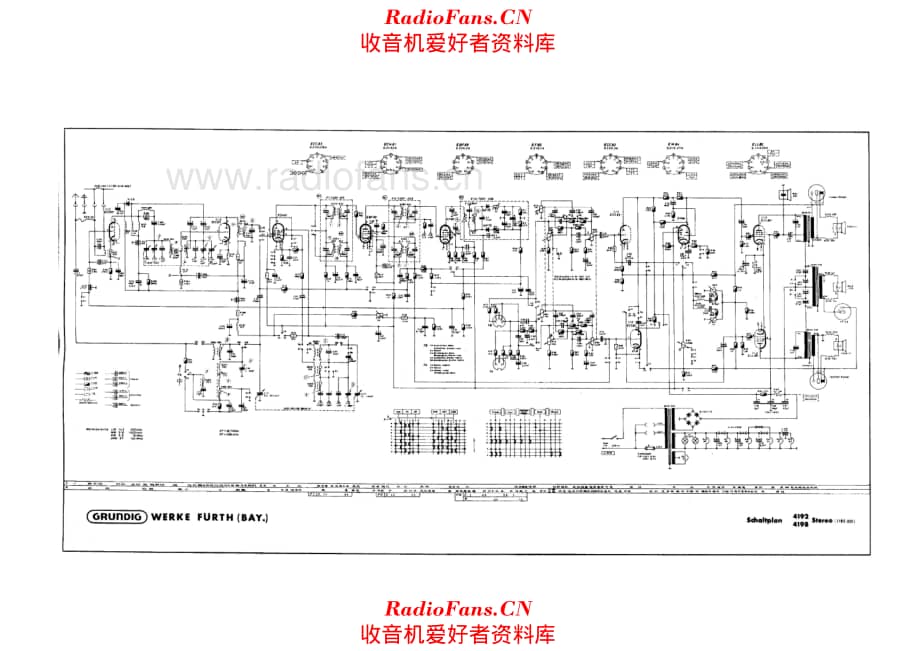 Grundig 4192 4198 Stereo 电路原理图.pdf_第1页