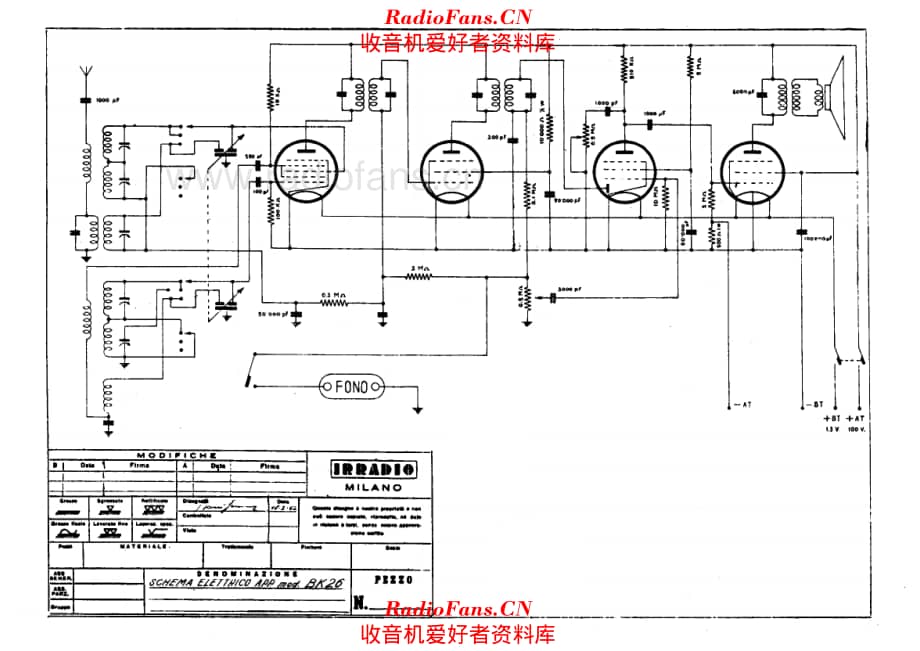 Irradio BK26 电路原理图.pdf_第1页