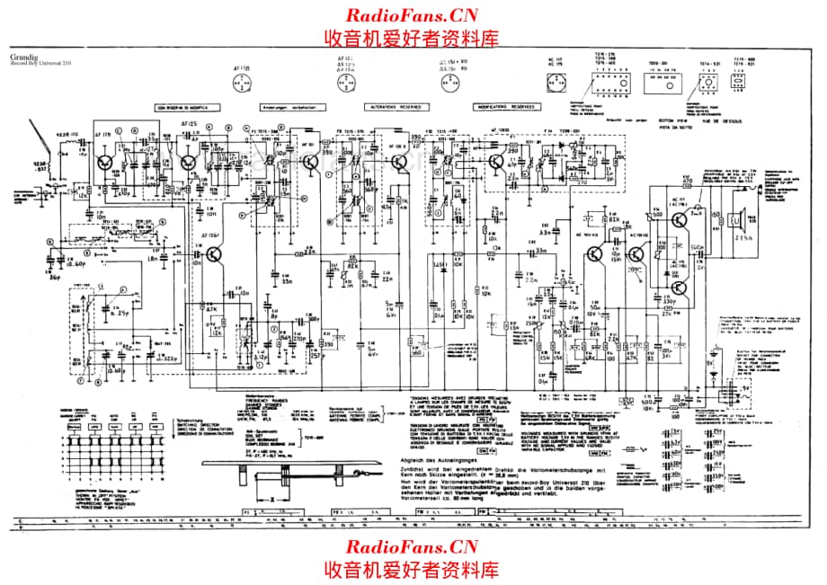 Grundig Record Boy Universal 210 电路原理图.pdf_第1页