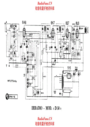 Irradio D58 电路原理图.pdf