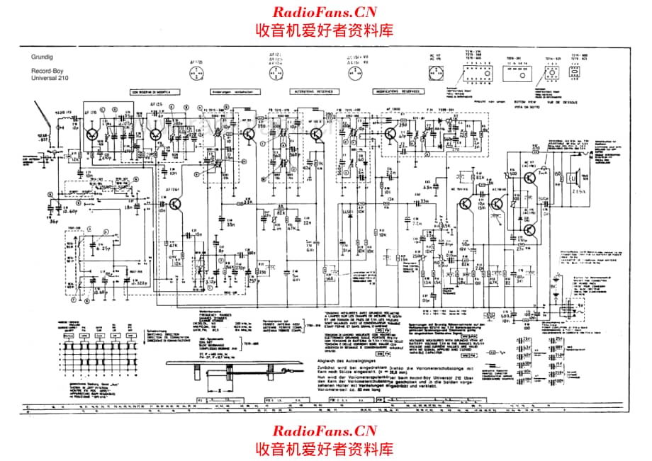 Grundig Record Boy Universal 210 alternate 电路原理图.pdf_第1页